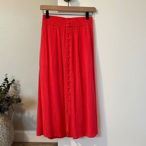 Madewell midi skirt